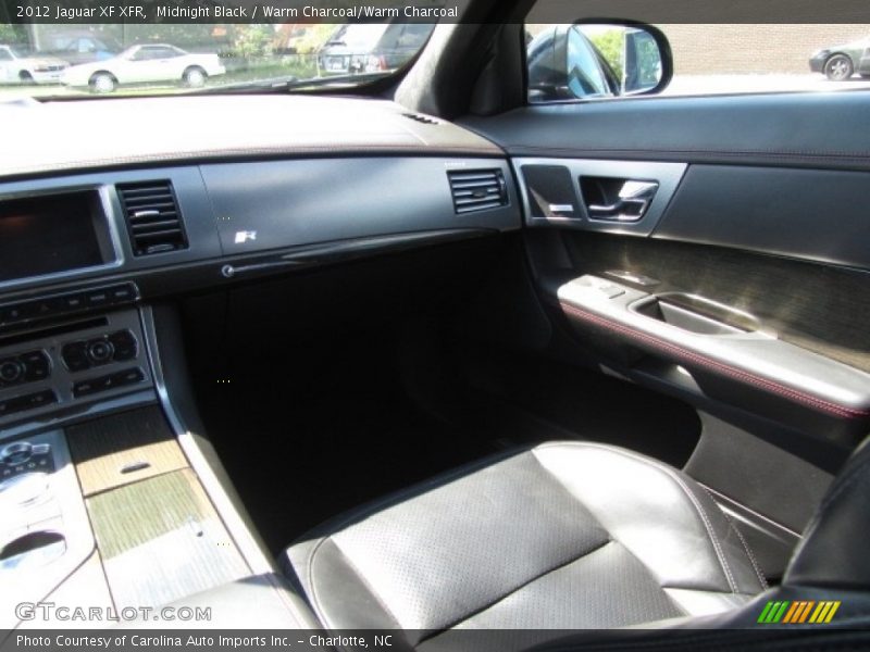 Midnight Black / Warm Charcoal/Warm Charcoal 2012 Jaguar XF XFR
