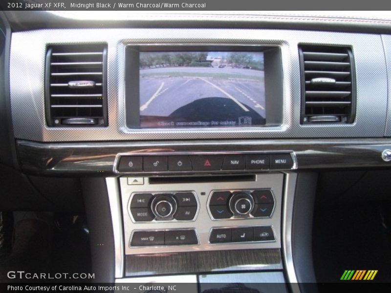 Midnight Black / Warm Charcoal/Warm Charcoal 2012 Jaguar XF XFR