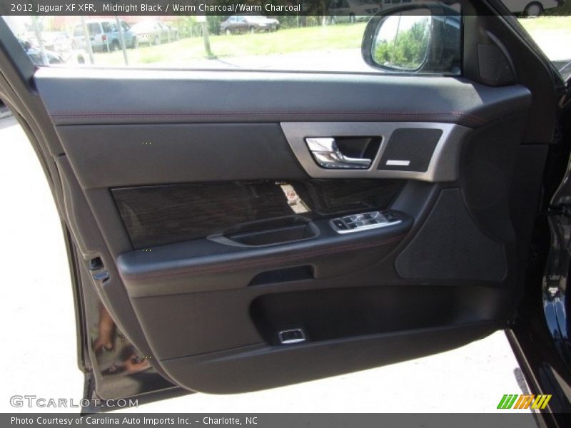 Midnight Black / Warm Charcoal/Warm Charcoal 2012 Jaguar XF XFR