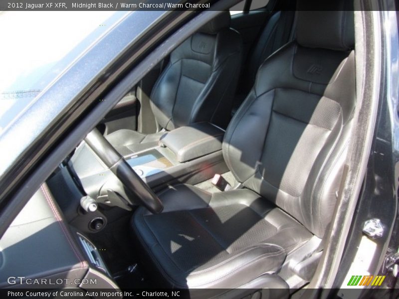Midnight Black / Warm Charcoal/Warm Charcoal 2012 Jaguar XF XFR