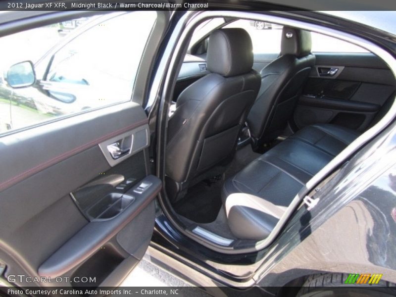 Midnight Black / Warm Charcoal/Warm Charcoal 2012 Jaguar XF XFR