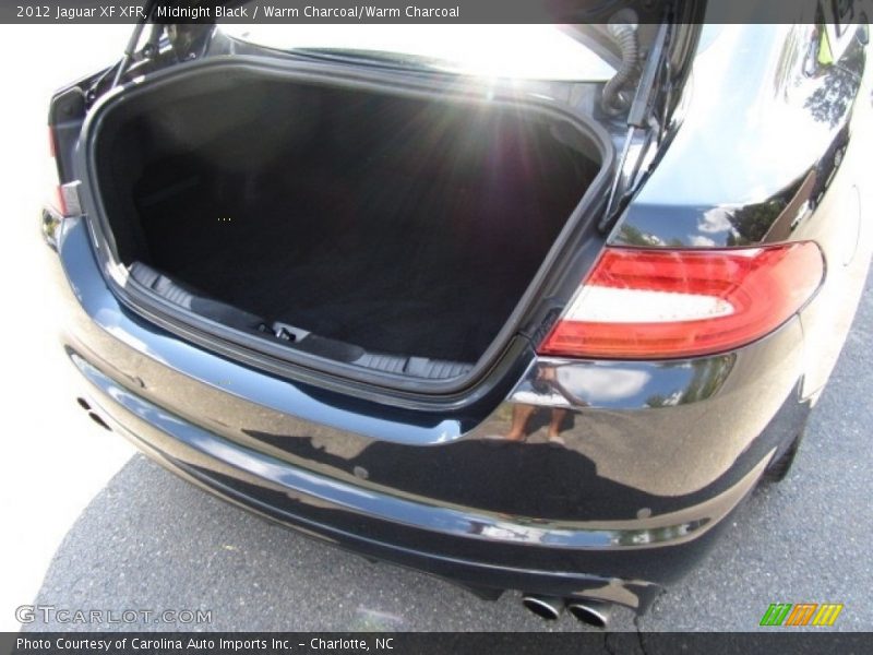 Midnight Black / Warm Charcoal/Warm Charcoal 2012 Jaguar XF XFR