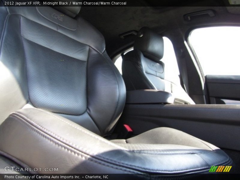 Midnight Black / Warm Charcoal/Warm Charcoal 2012 Jaguar XF XFR