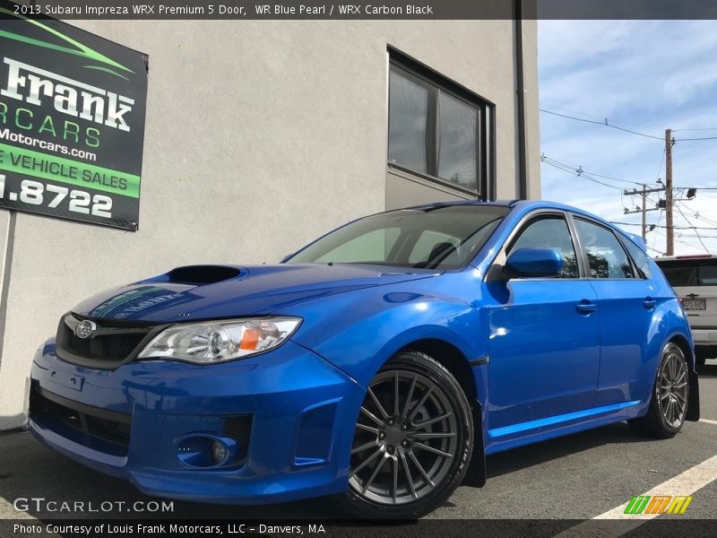 WR Blue Pearl / WRX Carbon Black 2013 Subaru Impreza WRX Premium 5 Door