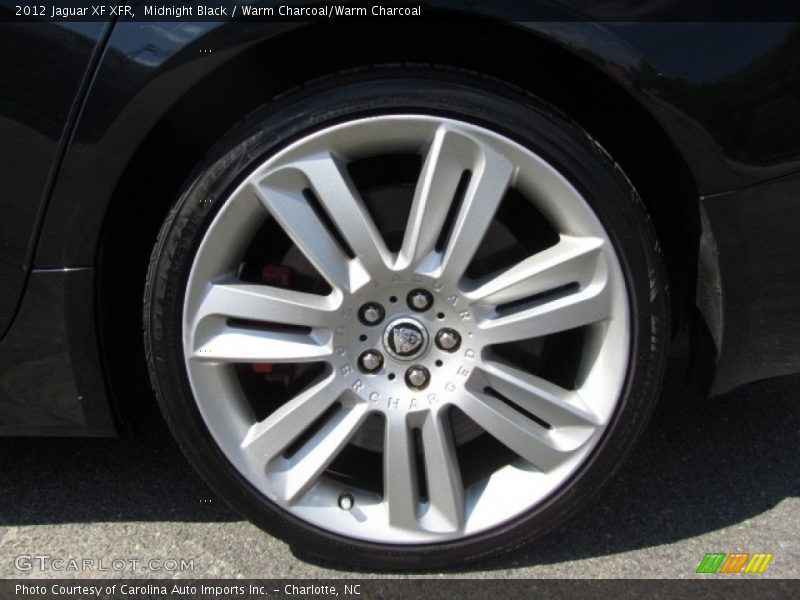 Midnight Black / Warm Charcoal/Warm Charcoal 2012 Jaguar XF XFR