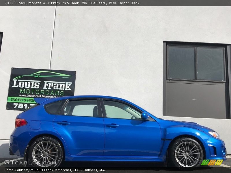 WR Blue Pearl / WRX Carbon Black 2013 Subaru Impreza WRX Premium 5 Door