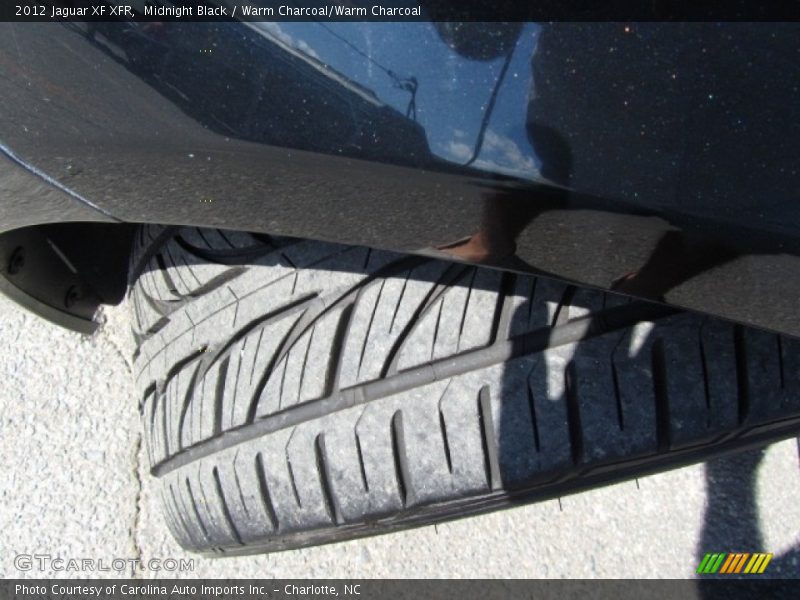 Midnight Black / Warm Charcoal/Warm Charcoal 2012 Jaguar XF XFR