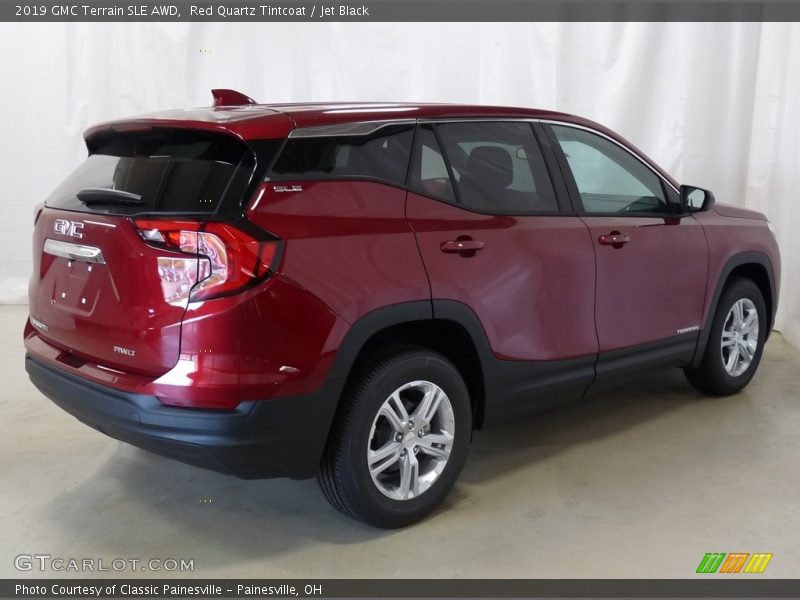 Red Quartz Tintcoat / Jet Black 2019 GMC Terrain SLE AWD