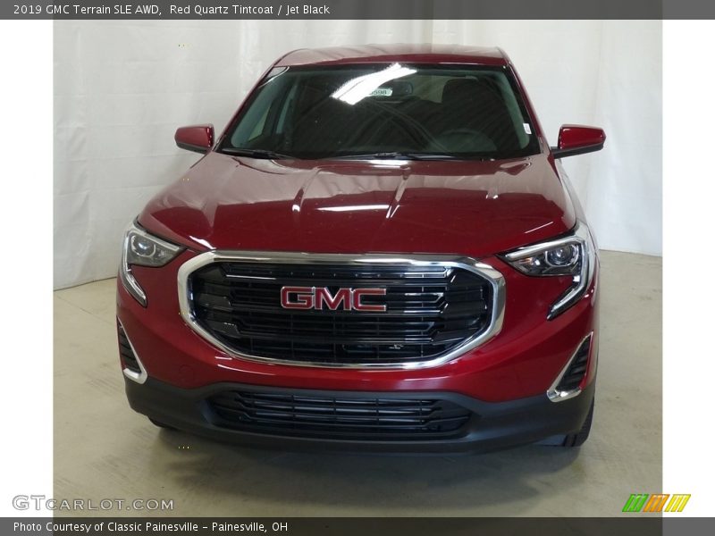 Red Quartz Tintcoat / Jet Black 2019 GMC Terrain SLE AWD