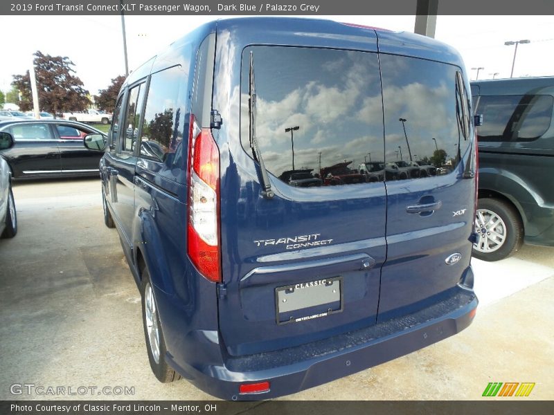 Dark Blue / Palazzo Grey 2019 Ford Transit Connect XLT Passenger Wagon