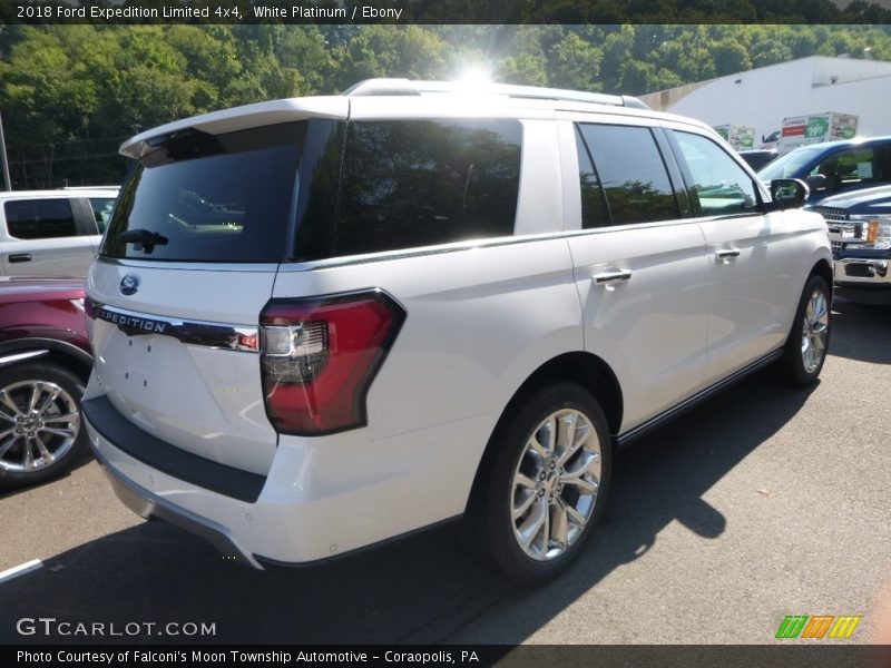 White Platinum / Ebony 2018 Ford Expedition Limited 4x4