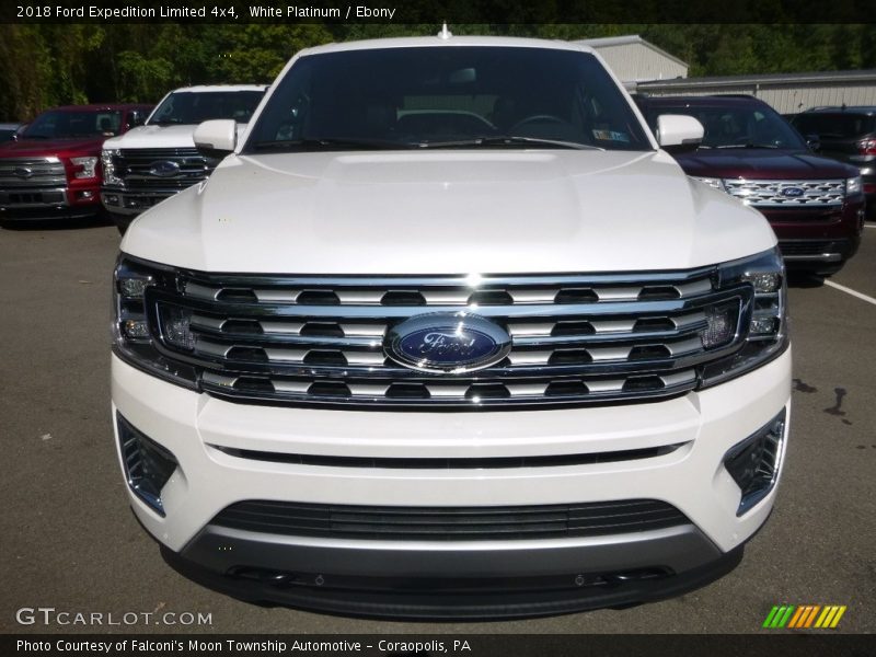 White Platinum / Ebony 2018 Ford Expedition Limited 4x4
