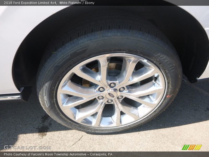 White Platinum / Ebony 2018 Ford Expedition Limited 4x4