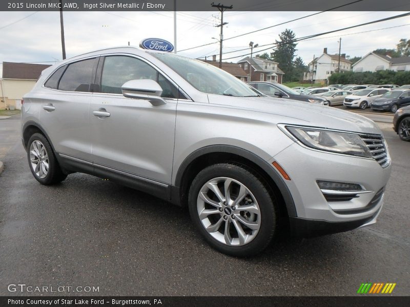 Ingot Silver Metallic / Ebony 2015 Lincoln MKC AWD