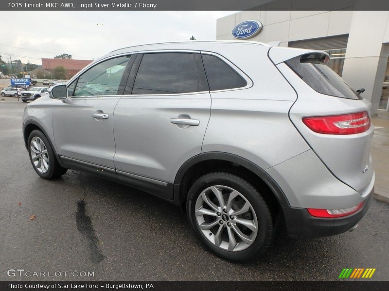 Ingot Silver Metallic / Ebony 2015 Lincoln MKC AWD