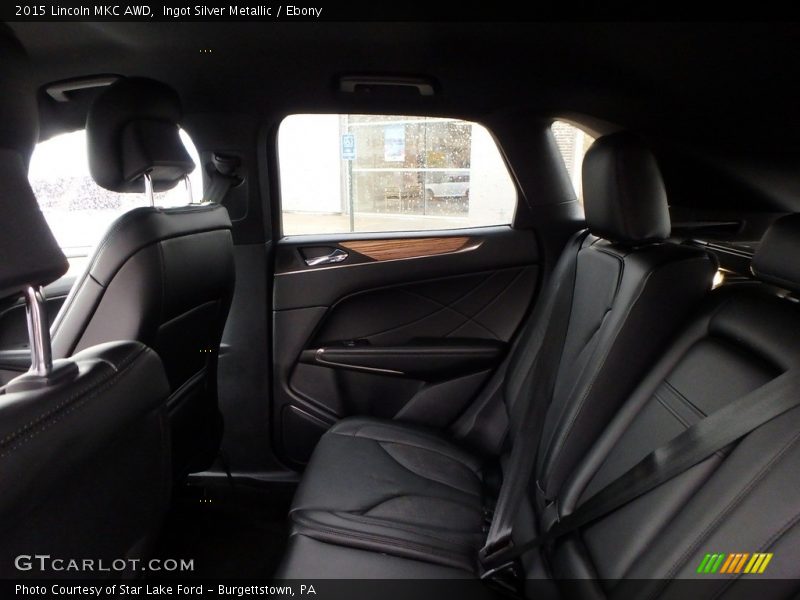 Ingot Silver Metallic / Ebony 2015 Lincoln MKC AWD