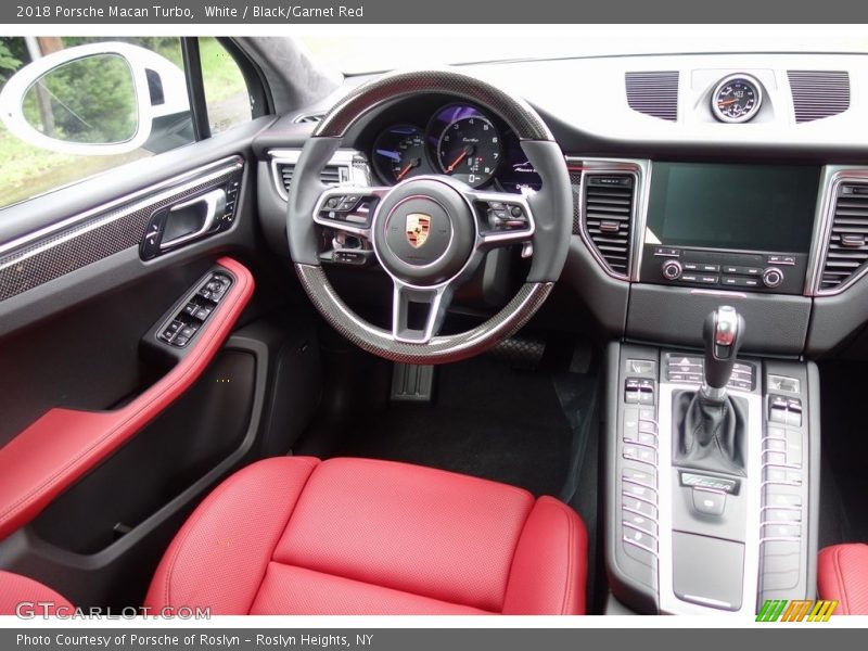 Dashboard of 2018 Macan Turbo