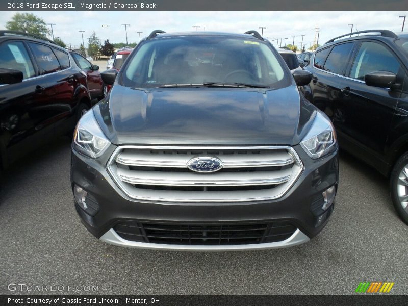 Magnetic / Charcoal Black 2018 Ford Escape SEL