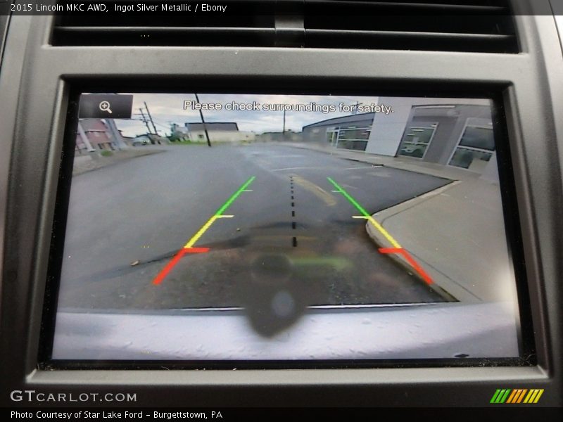 Ingot Silver Metallic / Ebony 2015 Lincoln MKC AWD