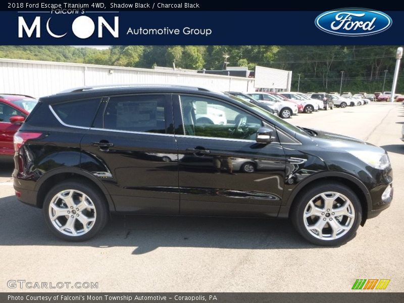 Shadow Black / Charcoal Black 2018 Ford Escape Titanium 4WD
