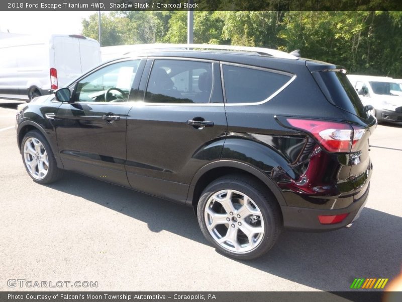 Shadow Black / Charcoal Black 2018 Ford Escape Titanium 4WD