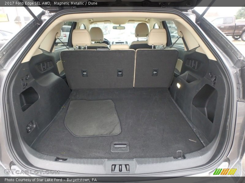 Magnetic Metallic / Dune 2017 Ford Edge SEL AWD