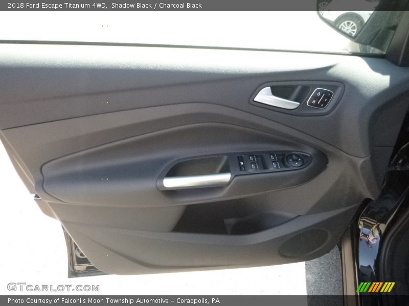 Shadow Black / Charcoal Black 2018 Ford Escape Titanium 4WD