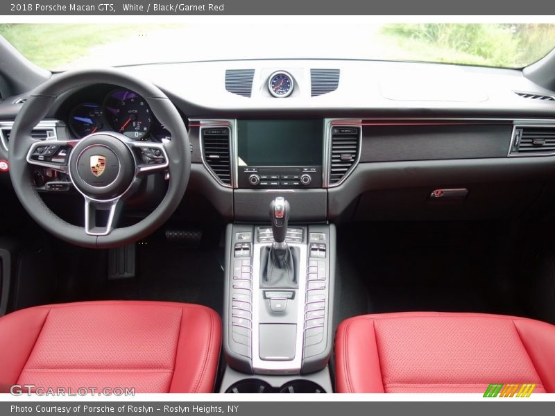 White / Black/Garnet Red 2018 Porsche Macan GTS