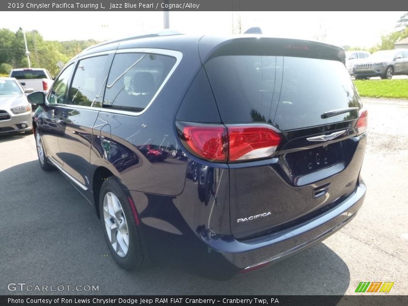 Jazz Blue Pearl / Cognac/Alloy 2019 Chrysler Pacifica Touring L