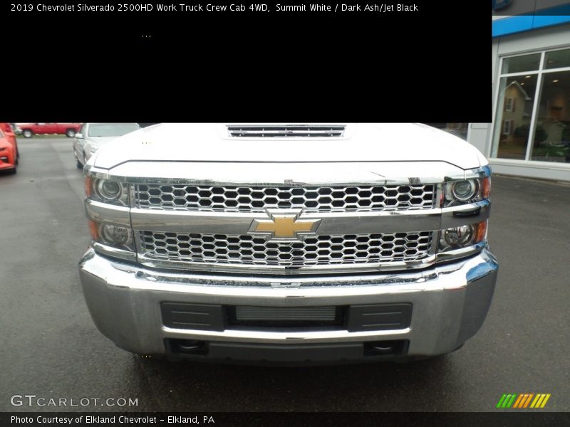Summit White / Dark Ash/Jet Black 2019 Chevrolet Silverado 2500HD Work Truck Crew Cab 4WD