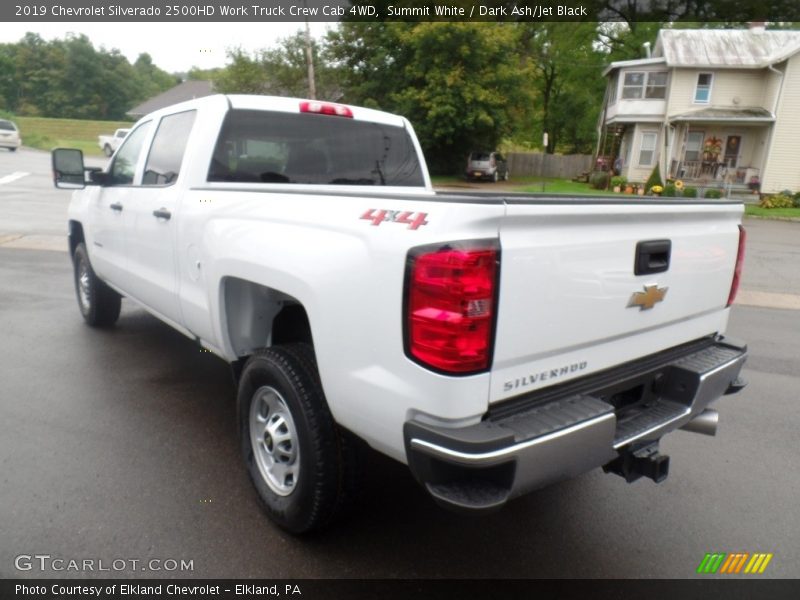 Summit White / Dark Ash/Jet Black 2019 Chevrolet Silverado 2500HD Work Truck Crew Cab 4WD