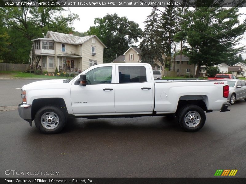 Summit White / Dark Ash/Jet Black 2019 Chevrolet Silverado 2500HD Work Truck Crew Cab 4WD
