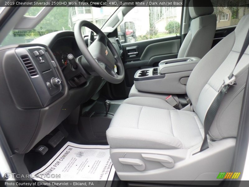 Summit White / Dark Ash/Jet Black 2019 Chevrolet Silverado 2500HD Work Truck Crew Cab 4WD