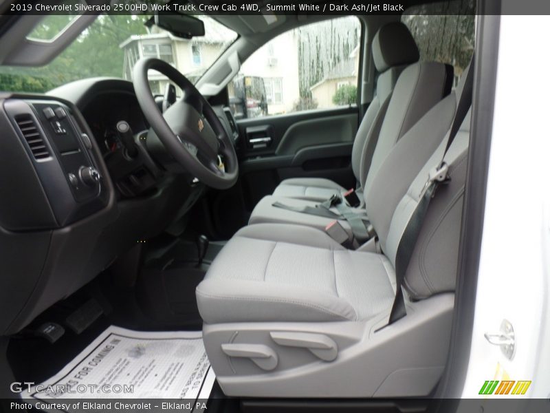 Summit White / Dark Ash/Jet Black 2019 Chevrolet Silverado 2500HD Work Truck Crew Cab 4WD