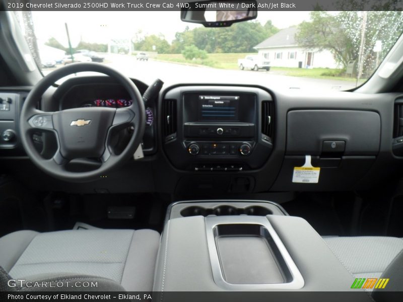 Summit White / Dark Ash/Jet Black 2019 Chevrolet Silverado 2500HD Work Truck Crew Cab 4WD
