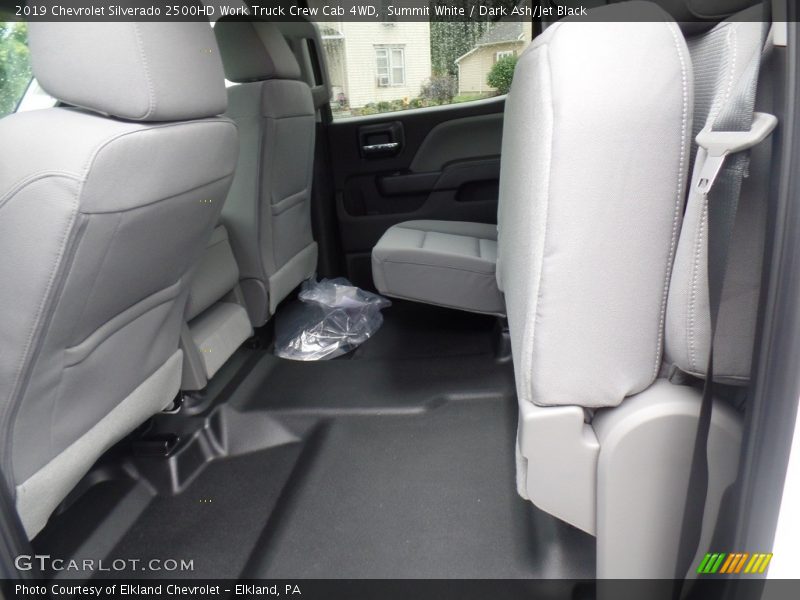 Summit White / Dark Ash/Jet Black 2019 Chevrolet Silverado 2500HD Work Truck Crew Cab 4WD