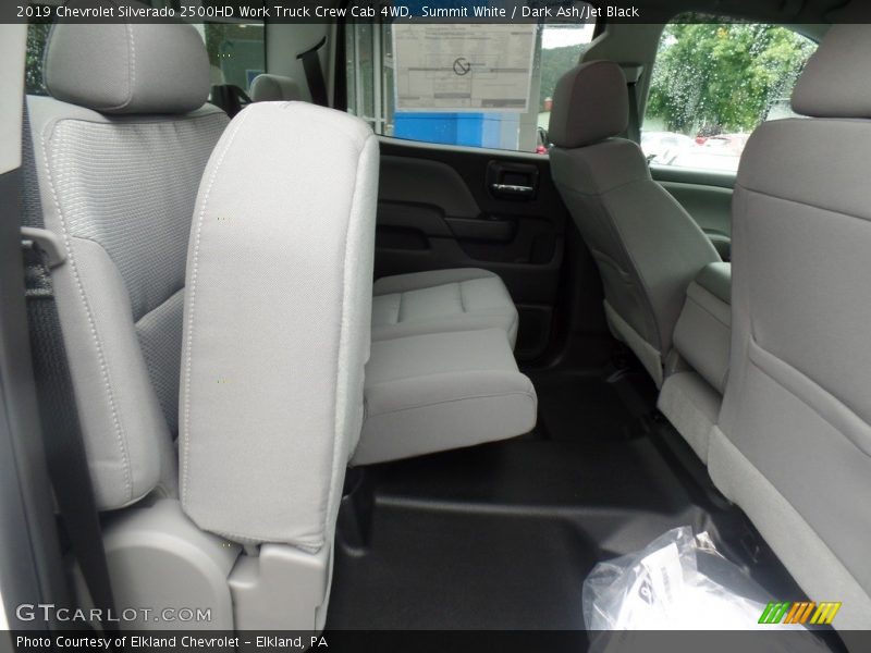 Summit White / Dark Ash/Jet Black 2019 Chevrolet Silverado 2500HD Work Truck Crew Cab 4WD