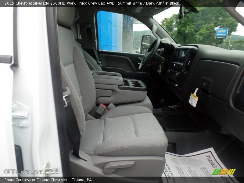 Summit White / Dark Ash/Jet Black 2019 Chevrolet Silverado 2500HD Work Truck Crew Cab 4WD