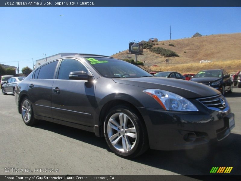 Super Black / Charcoal 2012 Nissan Altima 3.5 SR