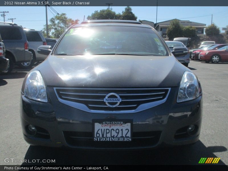 Super Black / Charcoal 2012 Nissan Altima 3.5 SR