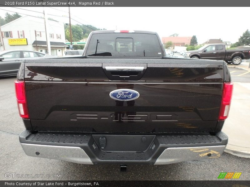 Magma Red / Black 2018 Ford F150 Lariat SuperCrew 4x4