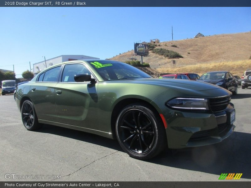 F8 Green / Black 2018 Dodge Charger SXT