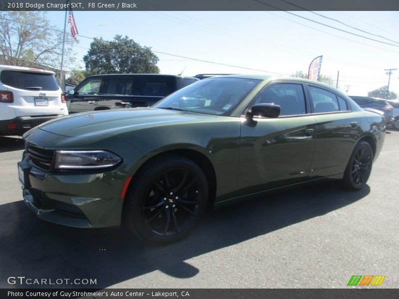 F8 Green / Black 2018 Dodge Charger SXT