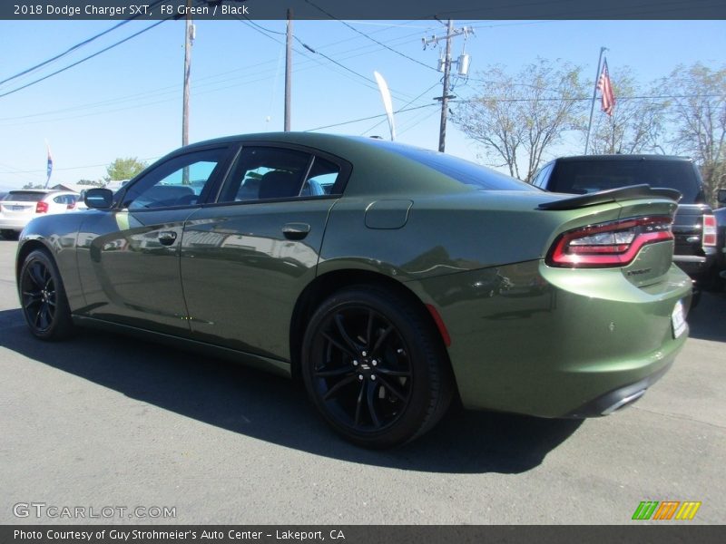 F8 Green / Black 2018 Dodge Charger SXT