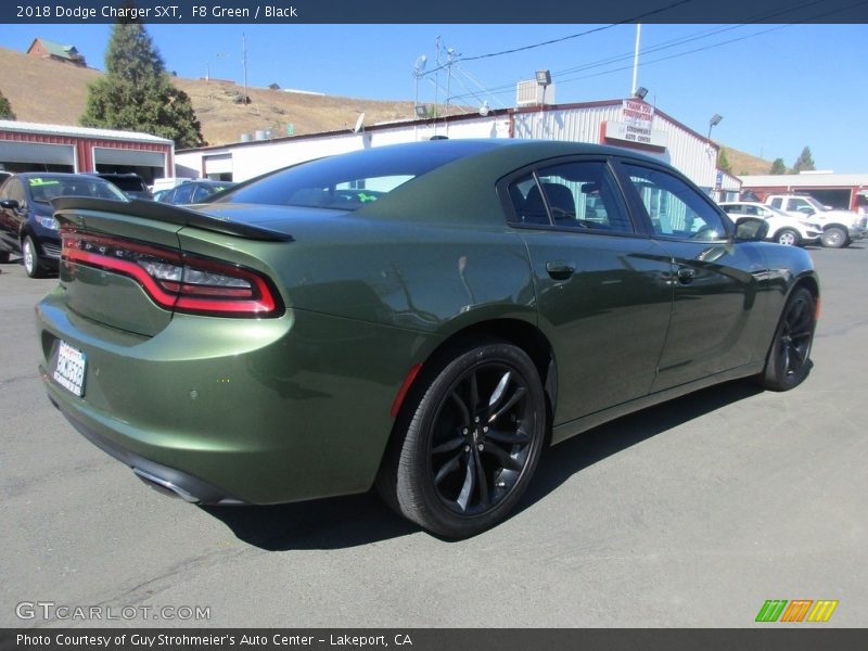 F8 Green / Black 2018 Dodge Charger SXT