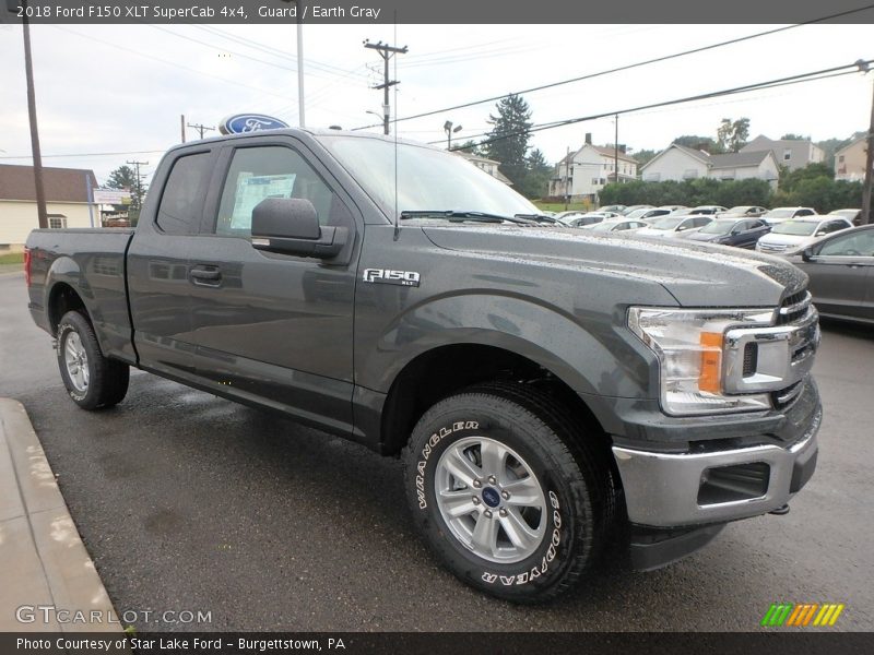 Guard / Earth Gray 2018 Ford F150 XLT SuperCab 4x4