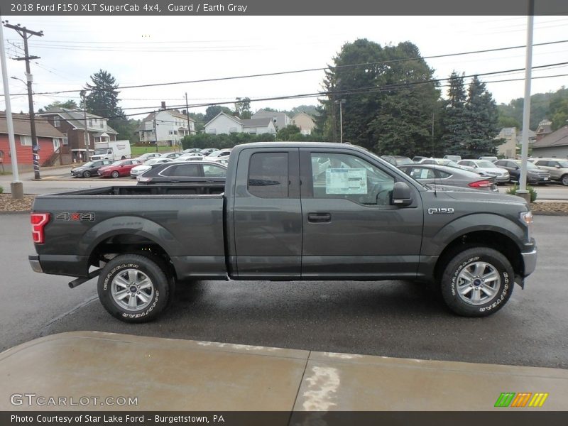 Guard / Earth Gray 2018 Ford F150 XLT SuperCab 4x4