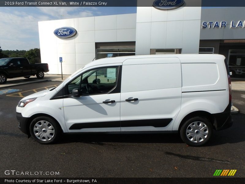 White / Palazzo Grey 2019 Ford Transit Connect XL Van