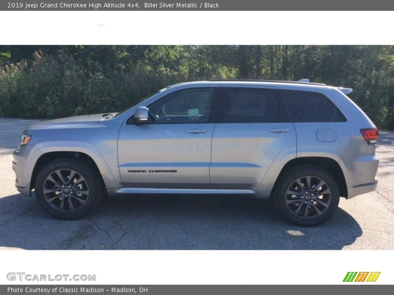 Billet Silver Metallic / Black 2019 Jeep Grand Cherokee High Altitude 4x4