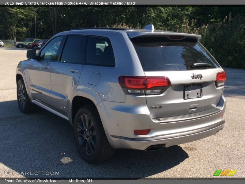 Billet Silver Metallic / Black 2019 Jeep Grand Cherokee High Altitude 4x4